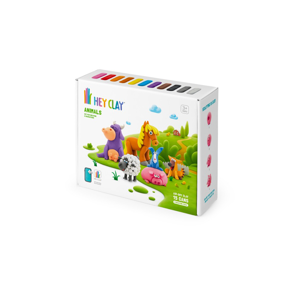 Hey ClayHey Clay Animals Κατασκευές Από Πηλόpapell.gr