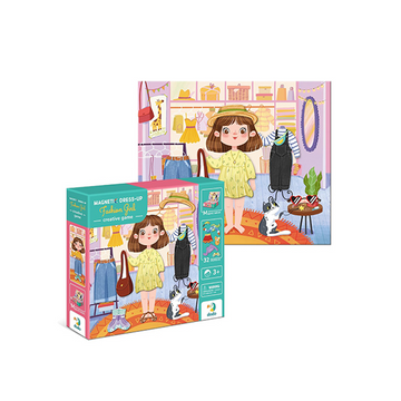 Dodo Magnetic Games Dress Up Fashion Girl