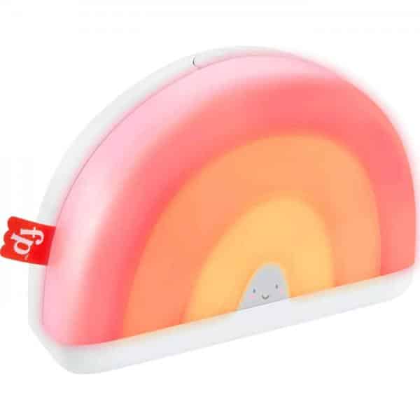 Fisher-Price Soothe And Glow Rainbow Sound Machine With Music Lights For Babies From Birth Up