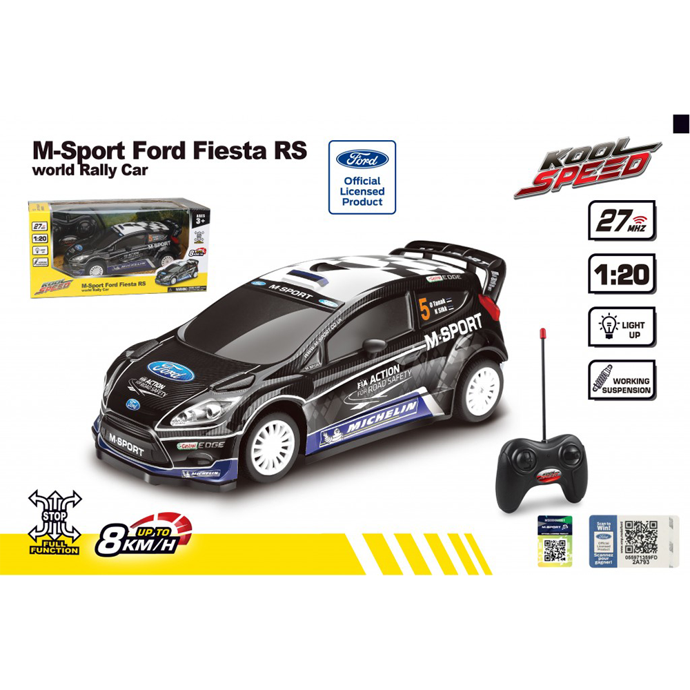 DynatechDynatech Τηλεκατευθυνόμενο RC - Rally Official WRC 1:20 (PVC) - M-Sport Ford Fiesta RS WRCpapell.gr