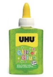 Uhu Glitter Glue Πρασινο 90Gr
