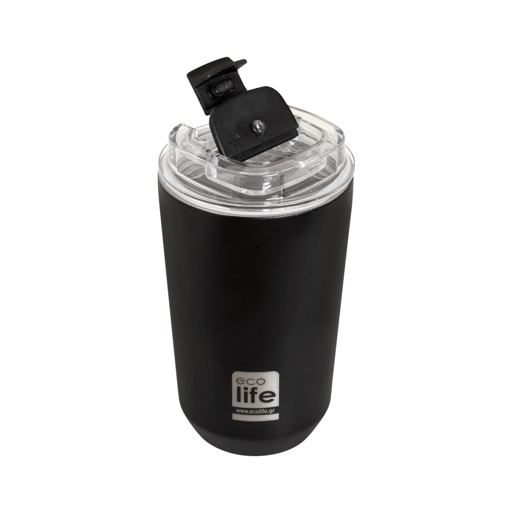EcolifeEcolife Coffee Thermos Pure Black 360 mlpapell.gr