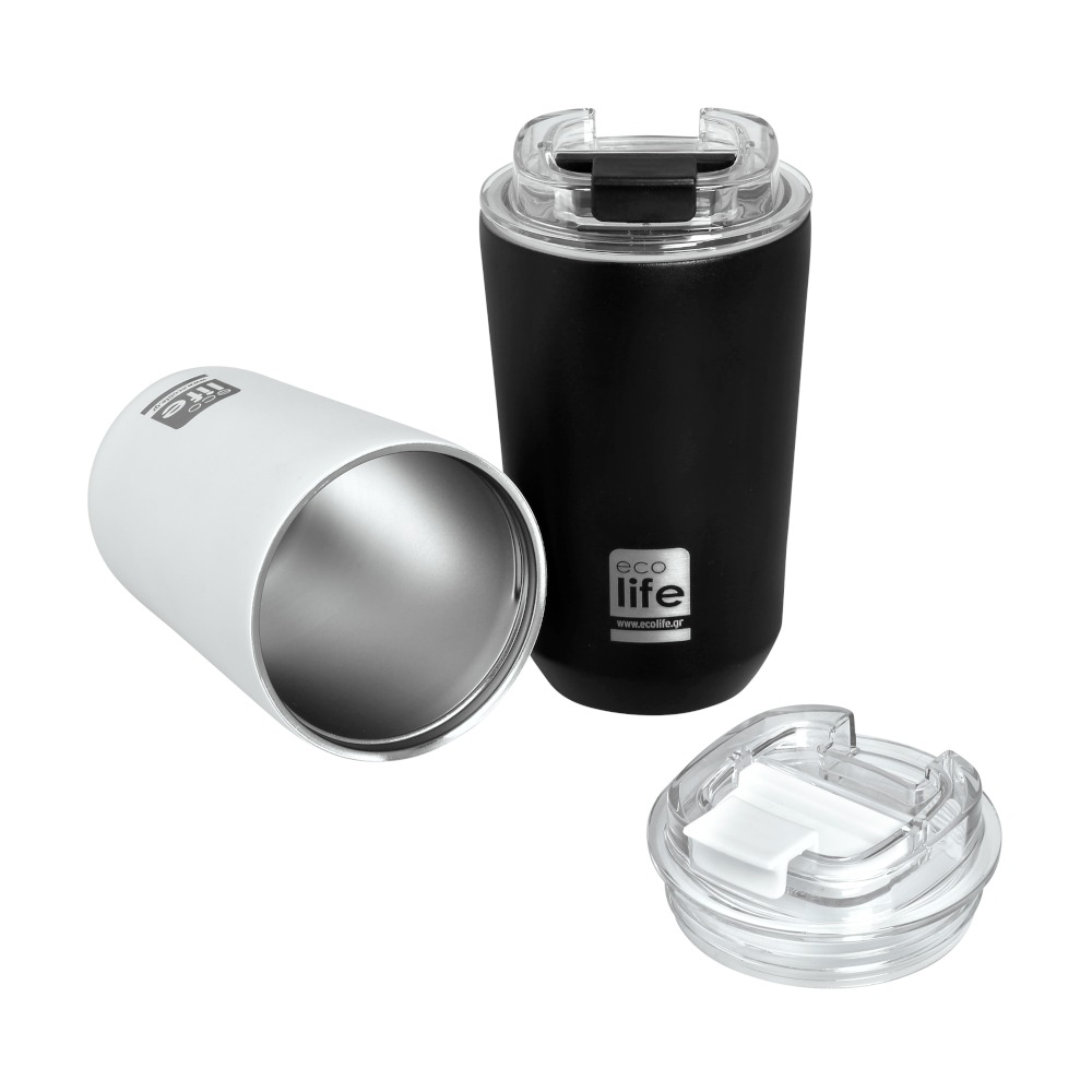 EcolifeEcolife Coffee Thermos Pure Black 360 mlpapell.gr