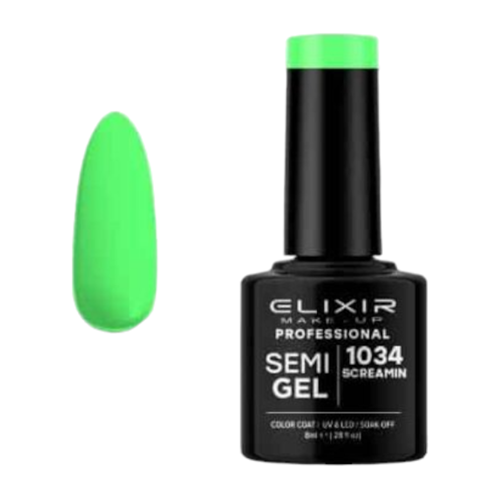 ElixirElixir Ημιμόνιμο βερνίκι #1034 (Screamin) 8mlpapell.gr