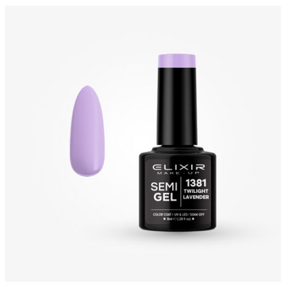 ElixirElixir Ημιμόνιμο βερνίκι # 1381 Twilight lavender 8mlpapell.gr