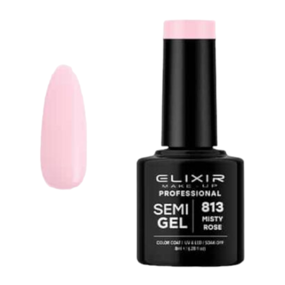 ElixirElixir Ημιμόνιμο βερνίκι # 813 (Misty rose) 8mlpapell.gr
