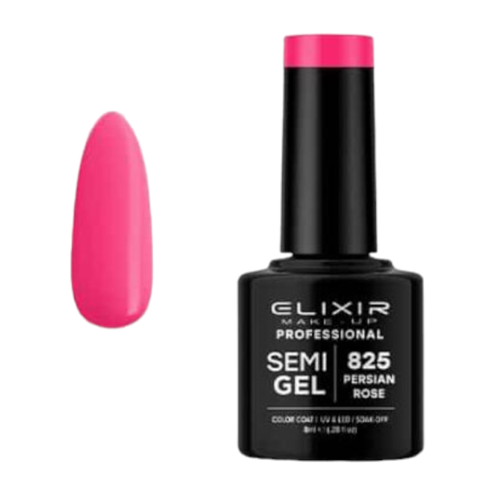 ElixirElixir Ημιμόνιμο βερνίκι # 825 (Persian Rose) 8mlpapell.gr