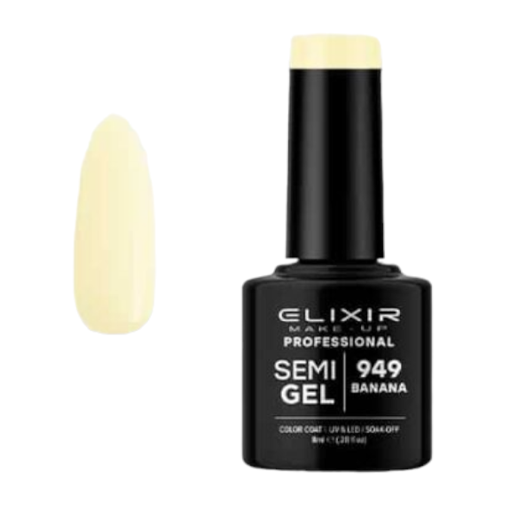 ElixirElixir Ημιμόνιμο βερνίκι # 949 (Banana) 8mlpapell.gr
