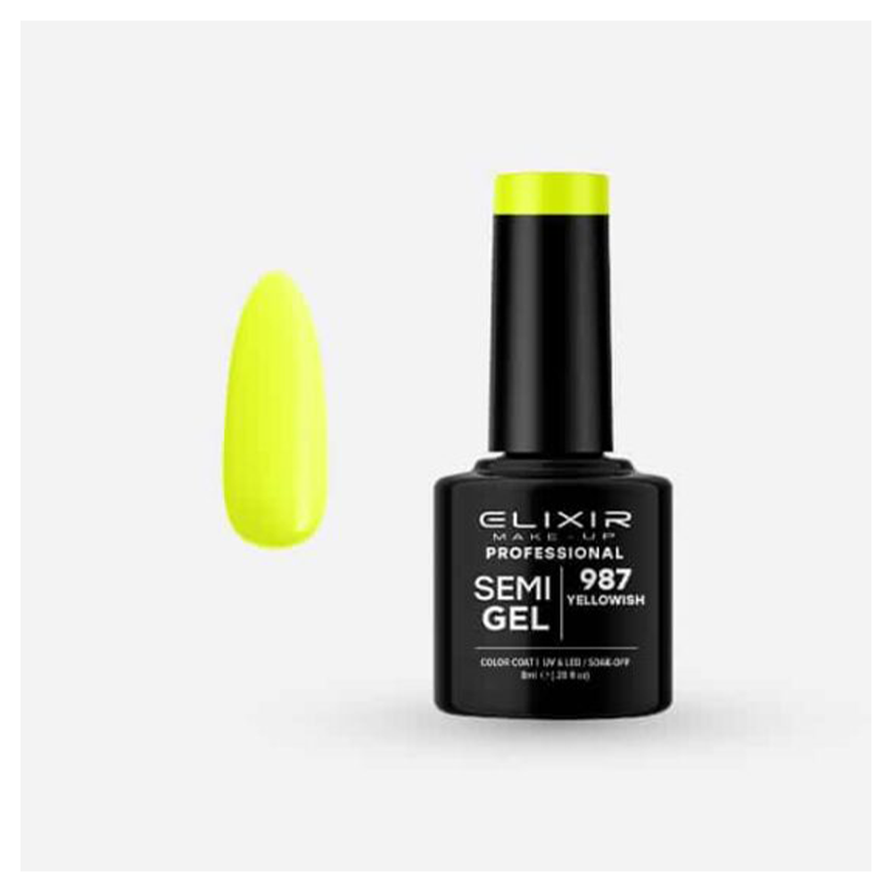 ElixirElixir Ημιμόνιμο βερνίκι # 987 (Yellowish) 8mlpapell.gr