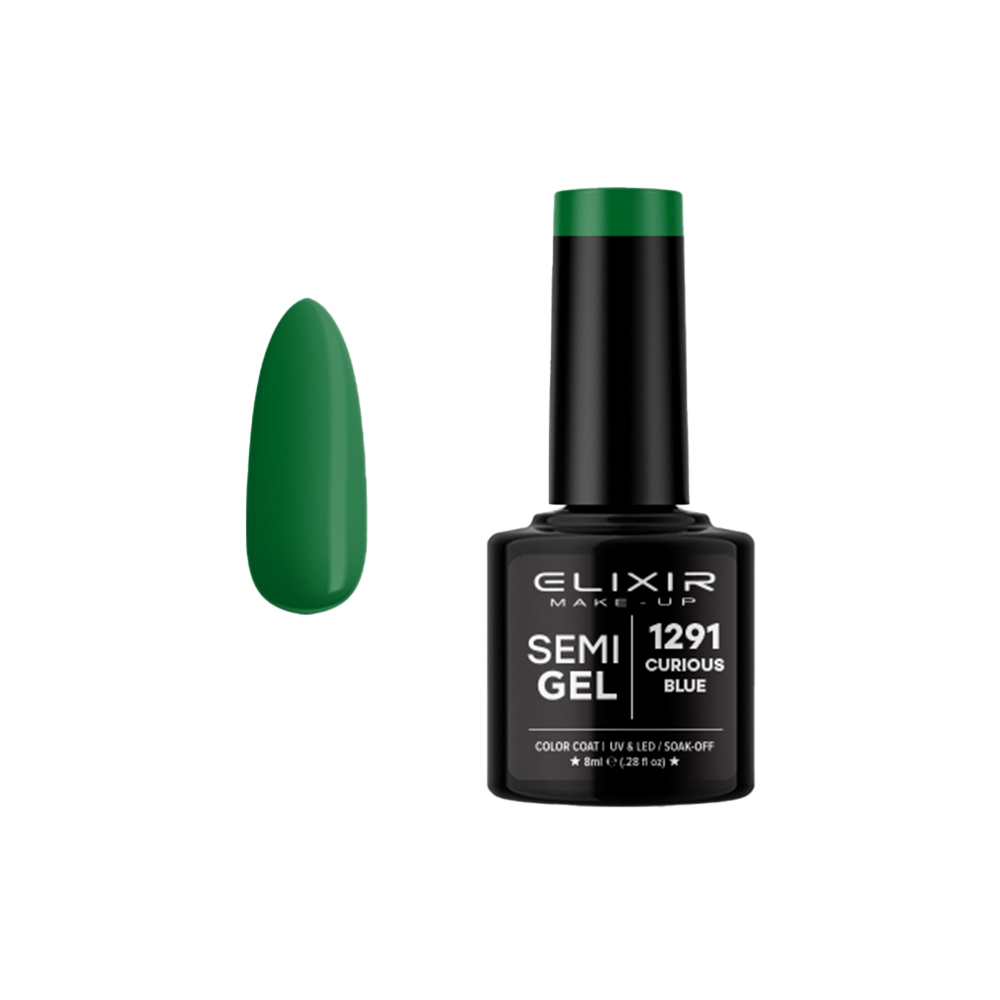 ElixirElixir Ημιμόνιμο Βερνίκι 8ml – #1291 Curious Bluepapell.gr