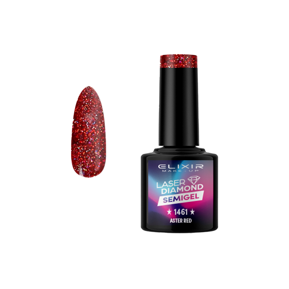 ElixirElixir Ημιμόνιμο Bερνίκι 8ml #1461 Aster Redpapell.gr