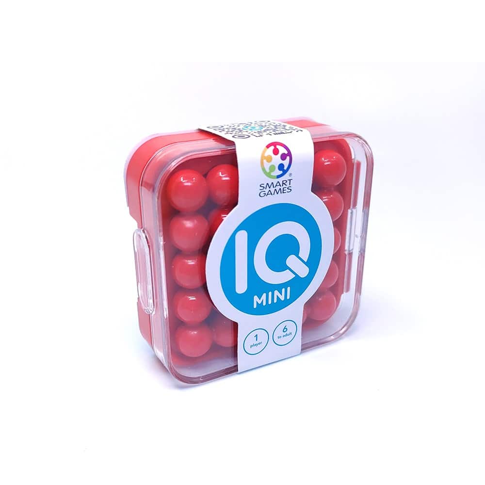 Smartgames Επιτραπεζιο Ταξιδιου - Σπαζοκεφαλια 'Iq Mini', 5 Χρωματα