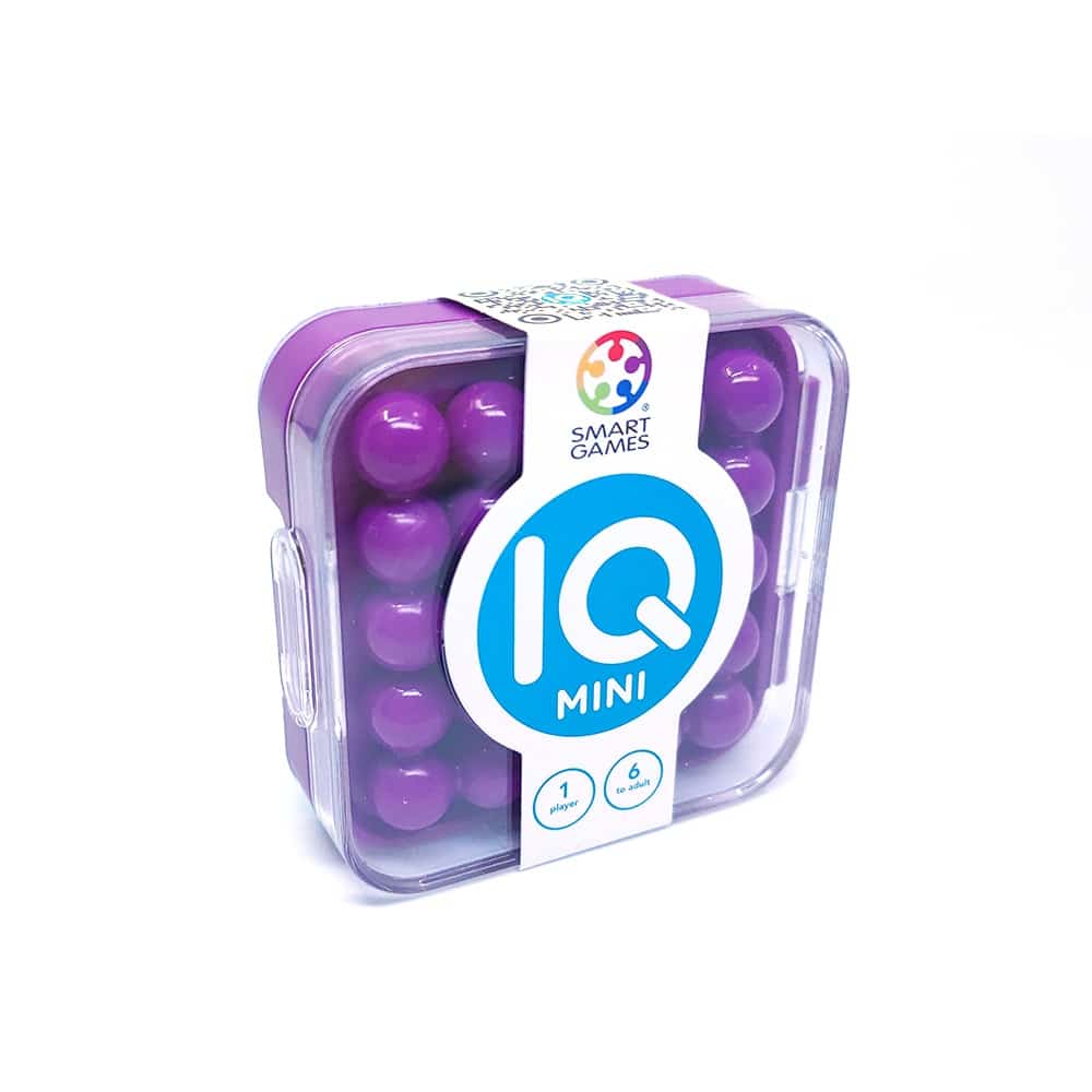 Smartgames Επιτραπεζιο Ταξιδιου - Σπαζοκεφαλια 'Iq Mini', 5 Χρωματα