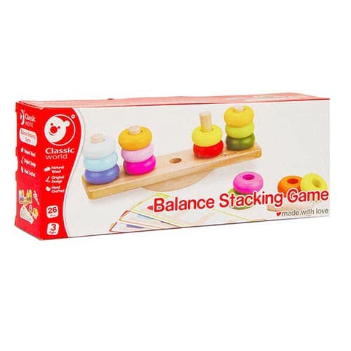 Classic World Balance Stacking Game- Παιχνιδι Ισορροπιας Cl3537