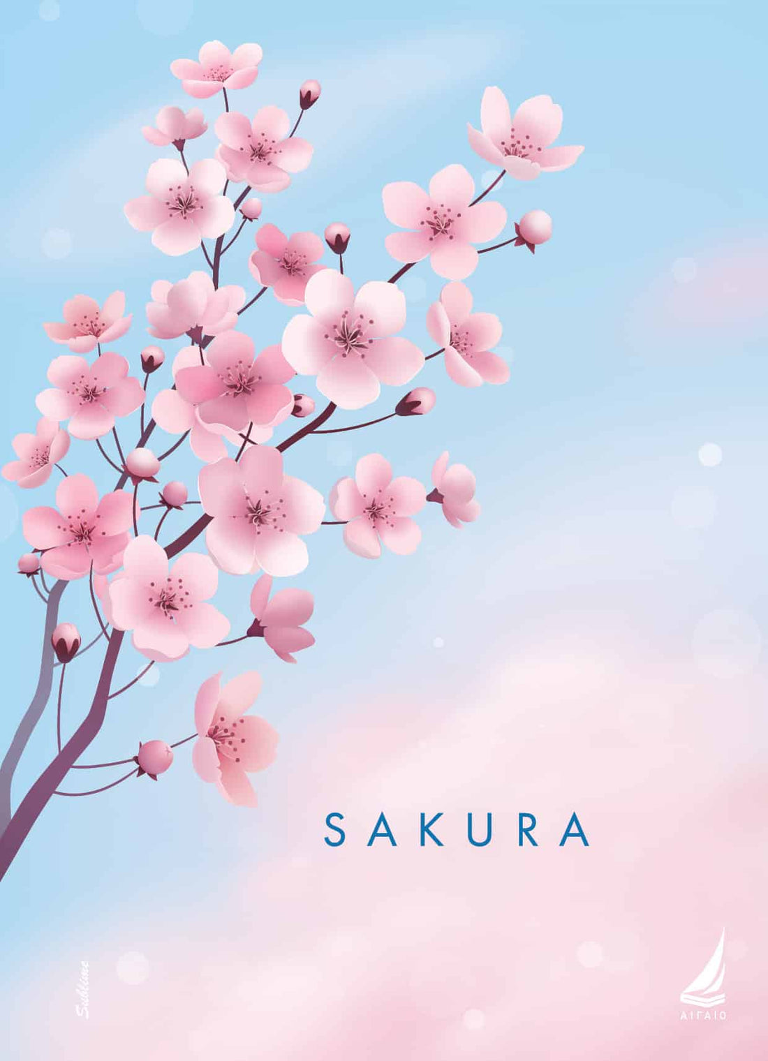 Τετραδιο Σπιραλ Sakura