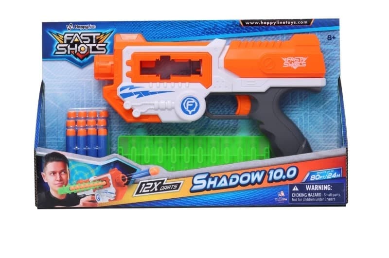 Fast Shots Shadow 10.0 With 12 Foam Darts