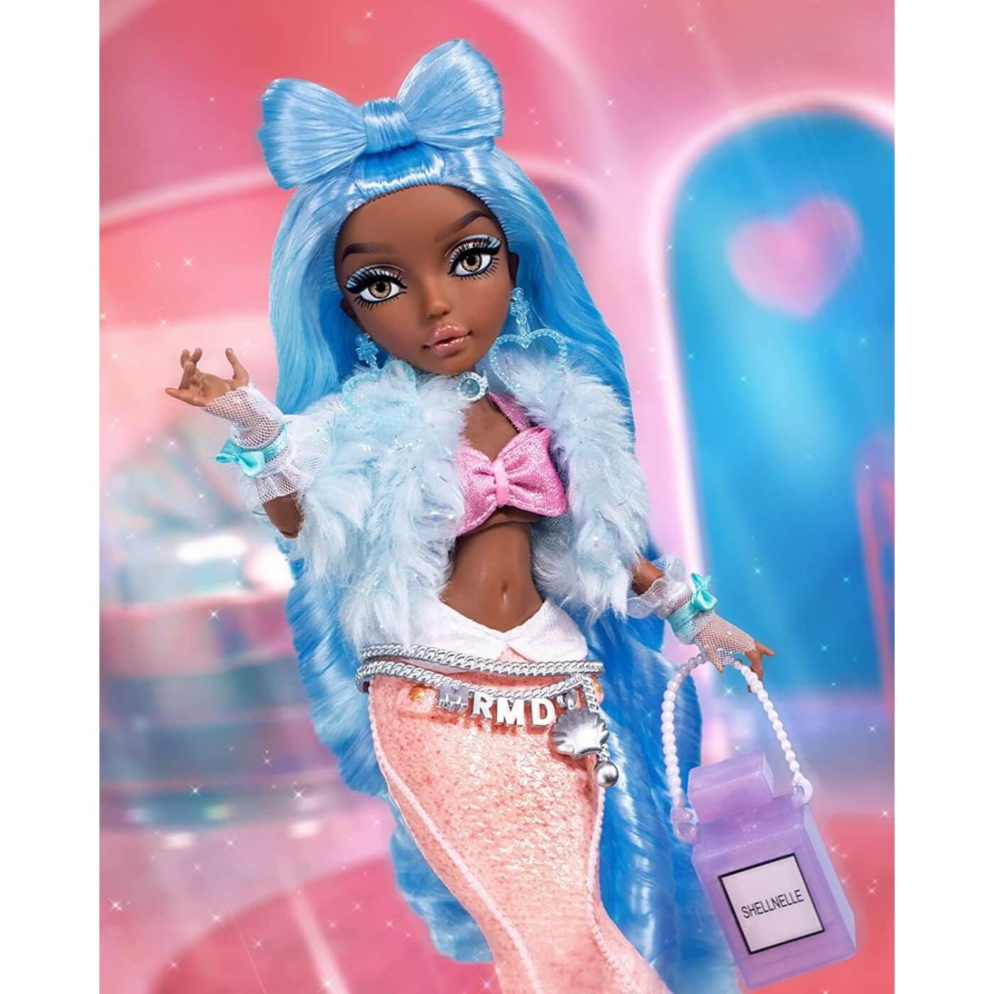 MgaMga Entertainment Mermaze Mermaidz Shellnelle Mermaid Color Change Κουκλα - Γοργονα - Shellnellepapell.gr