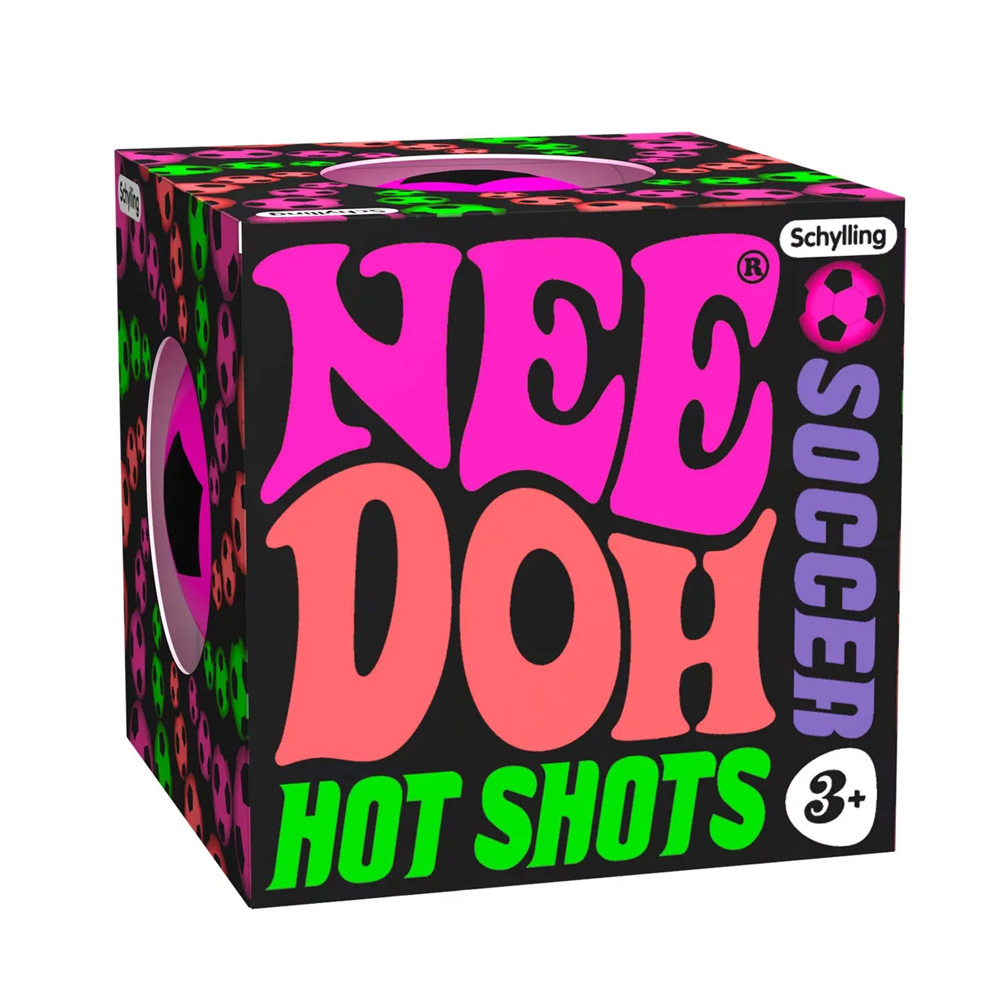 Nee DohNee Doh Μπάλα Hot Shot Football 3 Χρώματα - 1 τμχpapell.gr