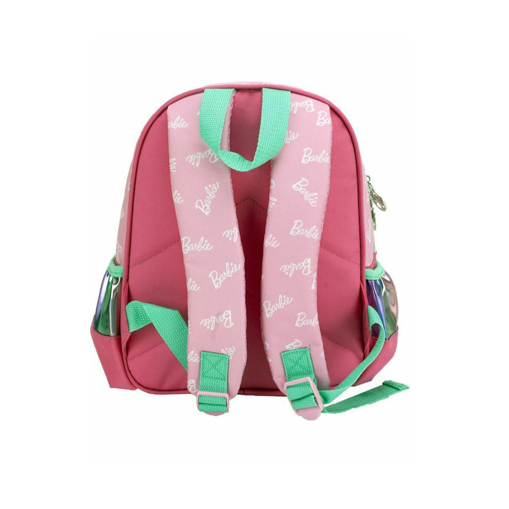 Gim Σχολική Τσάντα Πλάτης Νηπίου Mini Barbie Think Sweet 25(Μ)χ15(Π)χ30(Υ) εκ