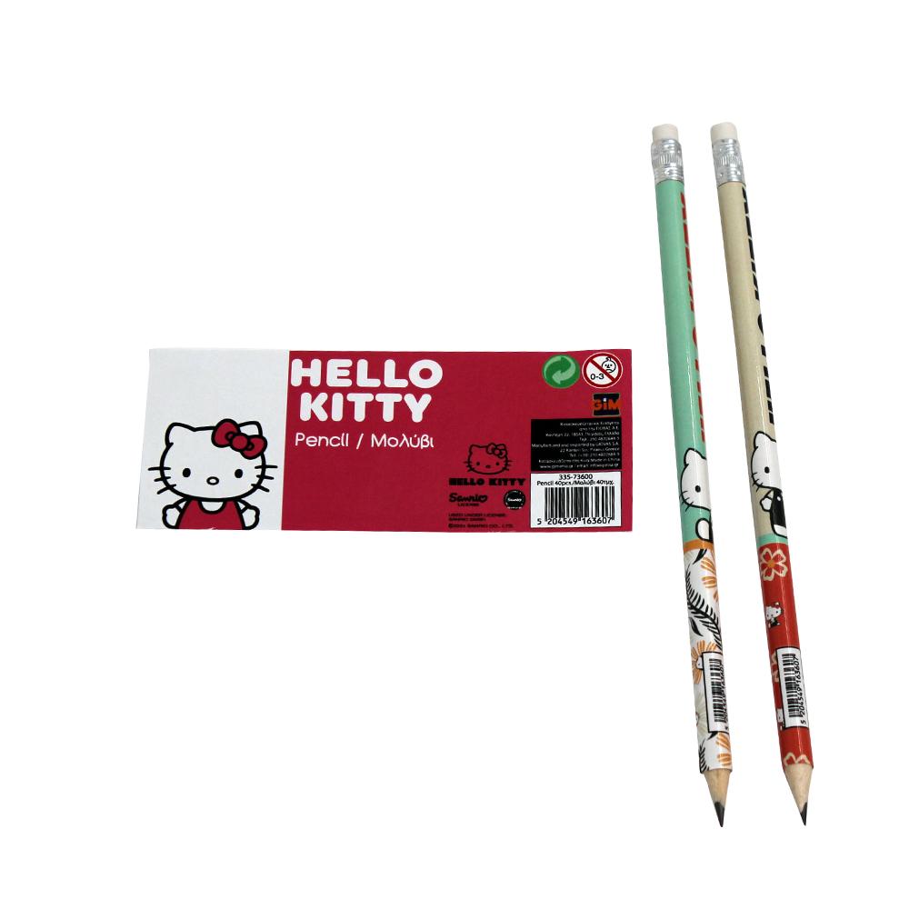 GIMGim Μολύβια Hello Kitty 2 Σχέδια 1 Τεμάχιοpapell.gr