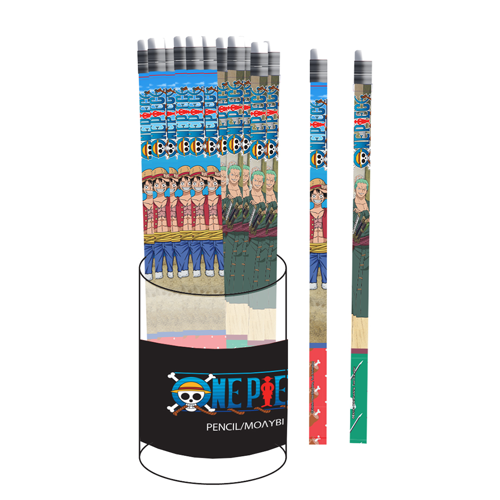 Gim Μολύβια One Piece 2 Σχέδια 1 Τεμάχιο