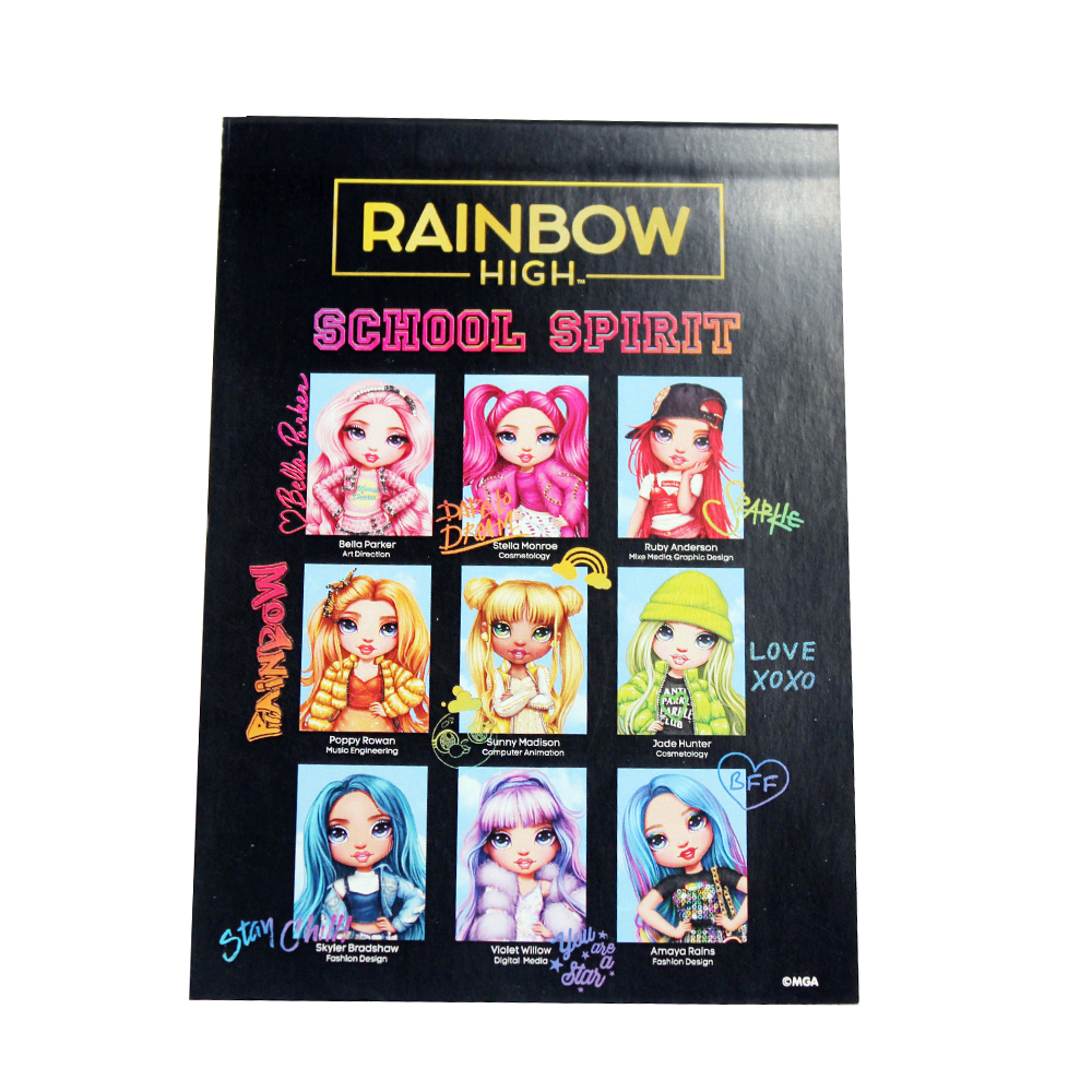 Gim Σετ Σχολικό & Μπλοκ Rainbow Hight