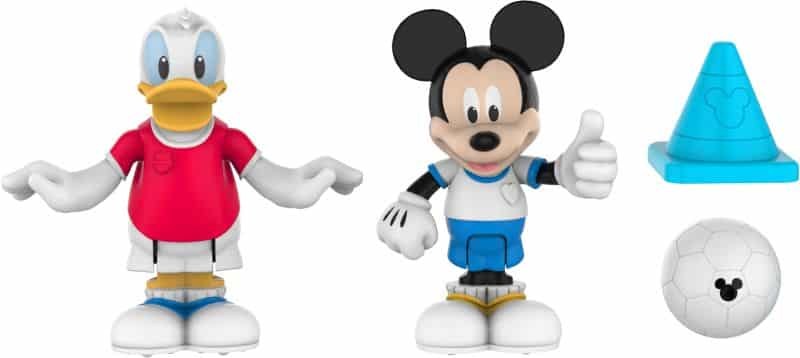 Mickey Φιγουρες Με Αρθρωσεις 7,5Εκ. 2 Φιγουρες Σε 3 Σχεδια