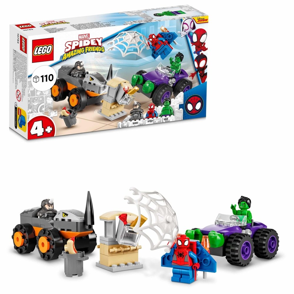 10782 Lego Marvel Hulk Vs Rhino Truck Showdown
