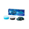 Hey Clay Blue Cyber Car