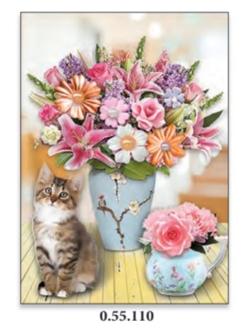 Καρτα Ευχετηρια 'Fresh Flowers' Χωρις Ευχετηριο Μηνυμα