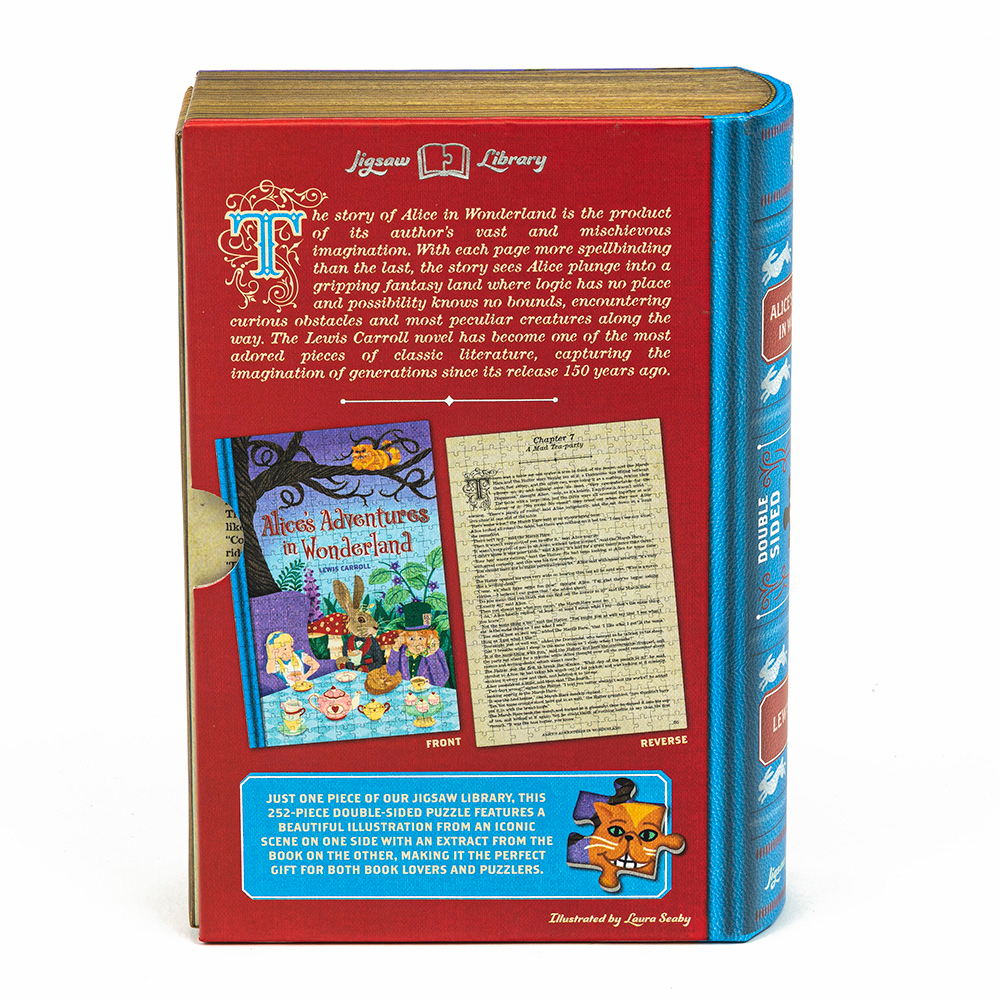 H Αλίκη Στη Χώρα Των Θαυμάτων – Παζλ διπλής όψης 252 κομματιών
