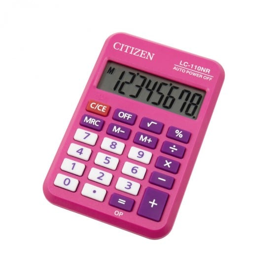 Citizen Αριθμομηχανη Smart Pocket Pink