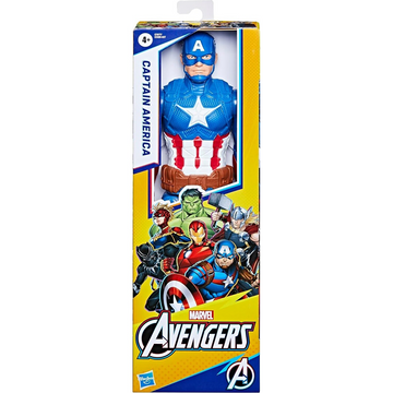 Hasbro Marvel Avengers Titan Hero Series Captain America, ύψους 25 εκατοστών