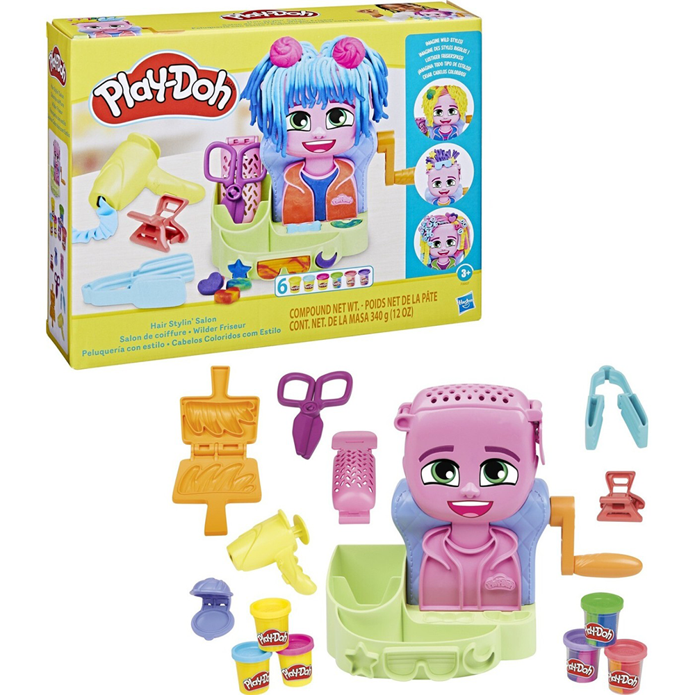 Σετ Κομμωτηρίου Hasbro Play-Doh Hair Stylin Salon
