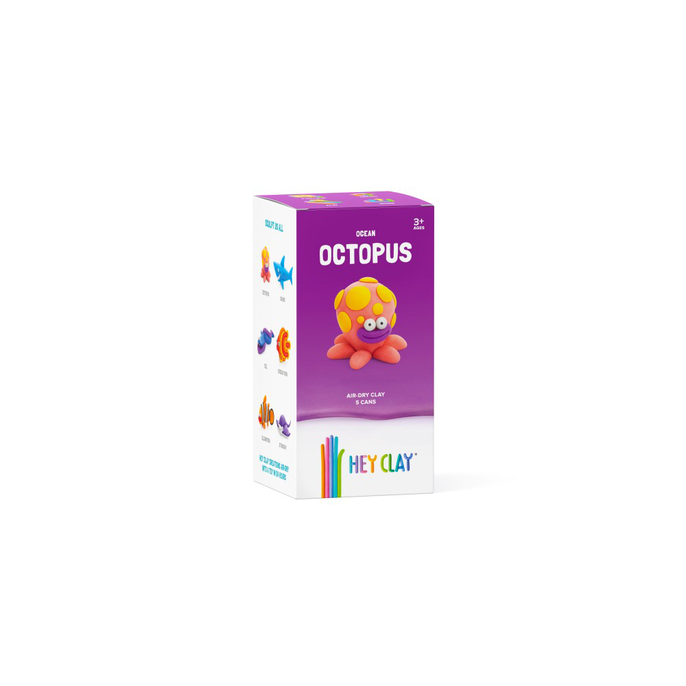 Hey ClayHey Clay  Κατασκευές Από ΠηλόClaymates Ocean Octopuspapell.gr