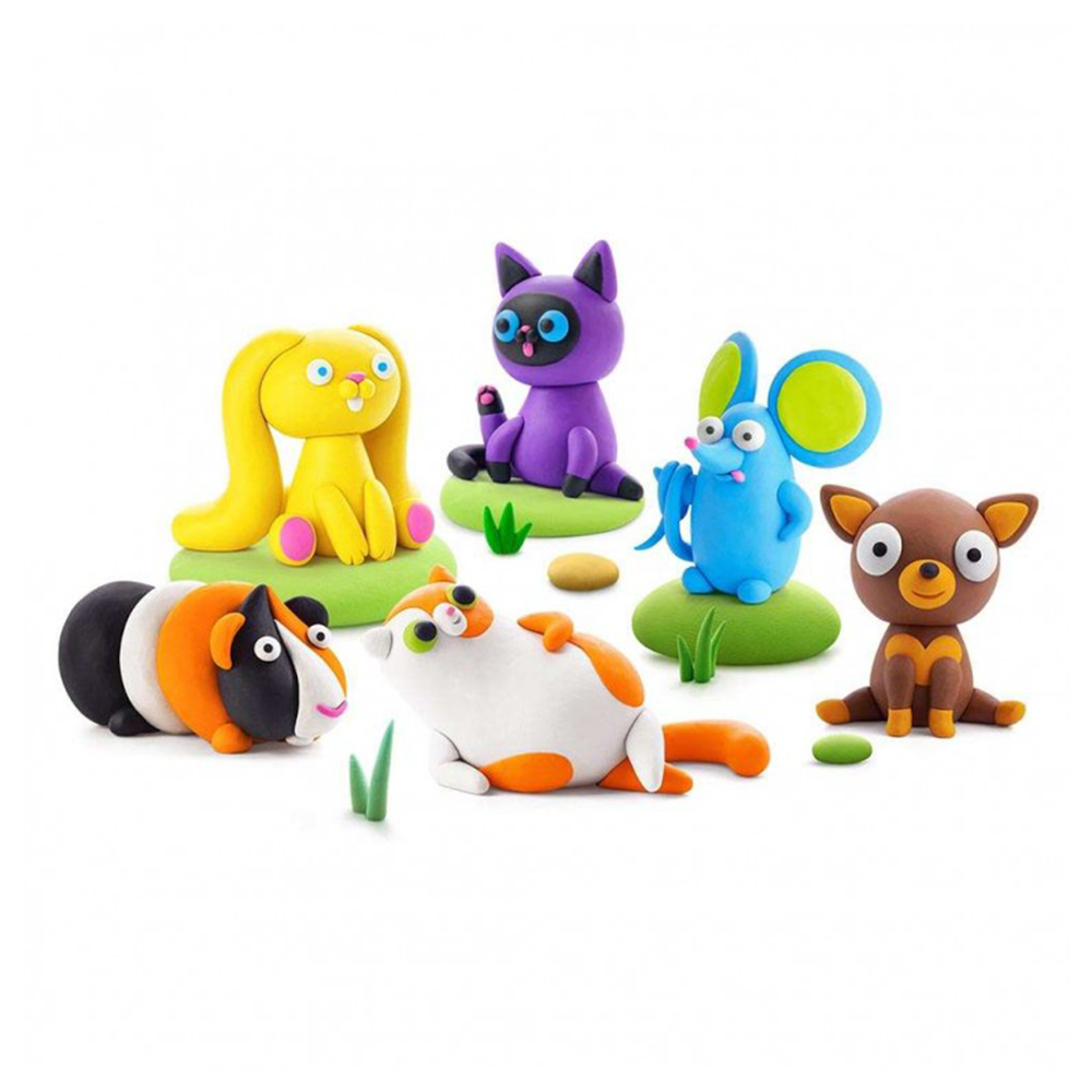 Hey ClayHey Clay Κατασκευές Από Πηλό Fluffy Petspapell.gr