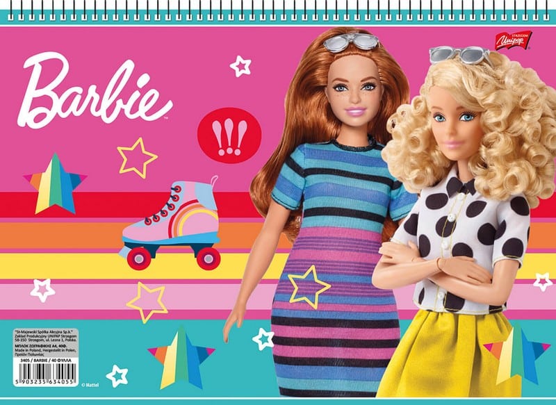 Μπλοκ Ζωγραφικης Νο19 Barbie
