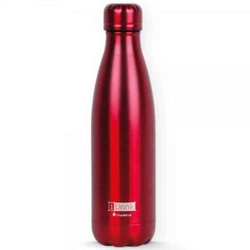 Idrink Παγουρι Therm Bottle 500Ml Matte Red