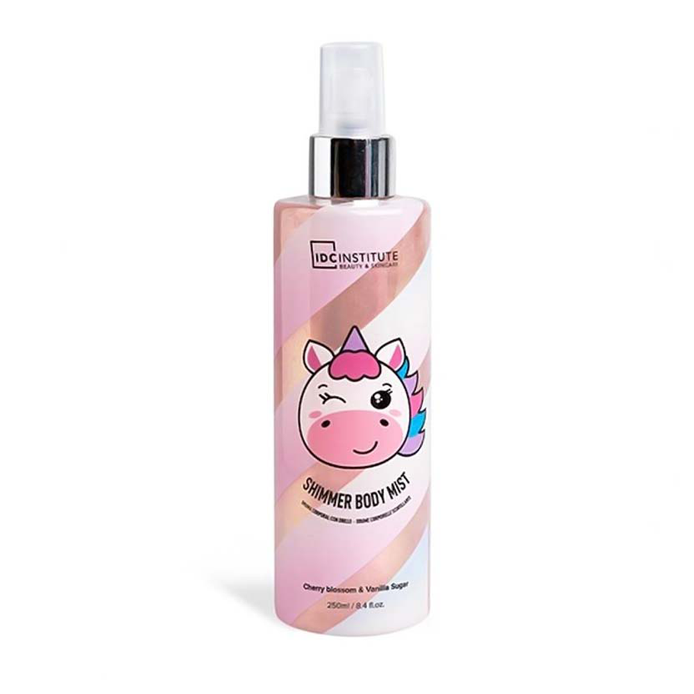 IDC InstituteIDC Institute Unicorn Shimmer Body Mist Spray Cherry Blossom & Vanilla Sugar Σπρέι Σώματος με Shimmer 250mlpapell.gr