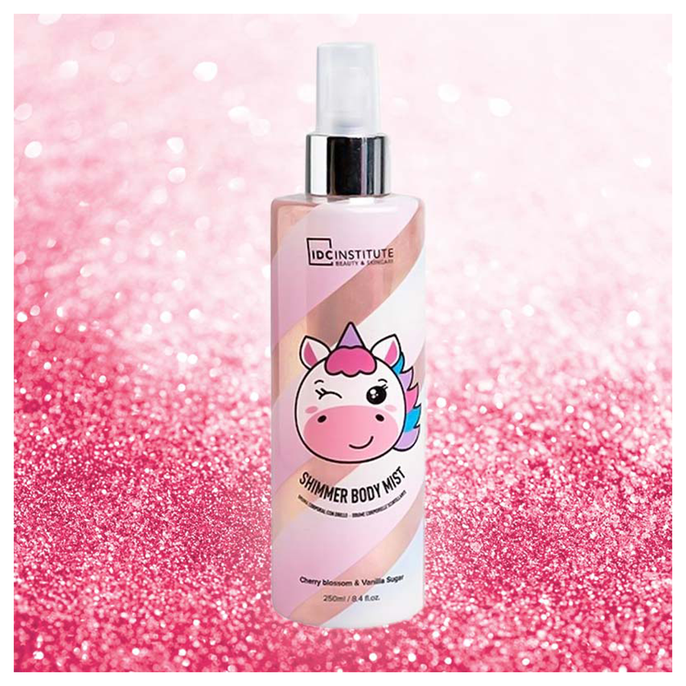 IDC InstituteIDC Institute Unicorn Shimmer Body Mist Spray Cherry Blossom & Vanilla Sugar Σπρέι Σώματος με Shimmer 250mlpapell.gr