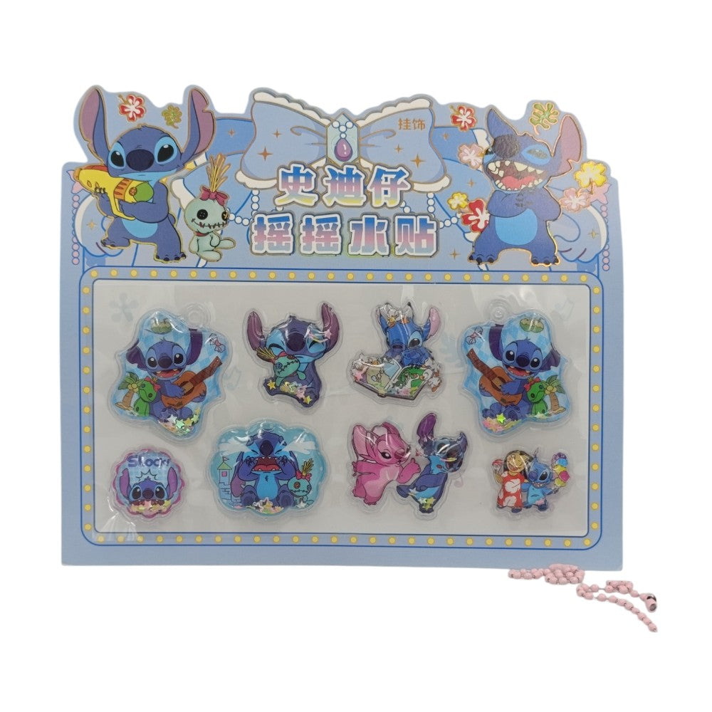 OEMΑυτοκόλλητα Με Νερό Και Glitter Lilo & Stitchpapell.gr