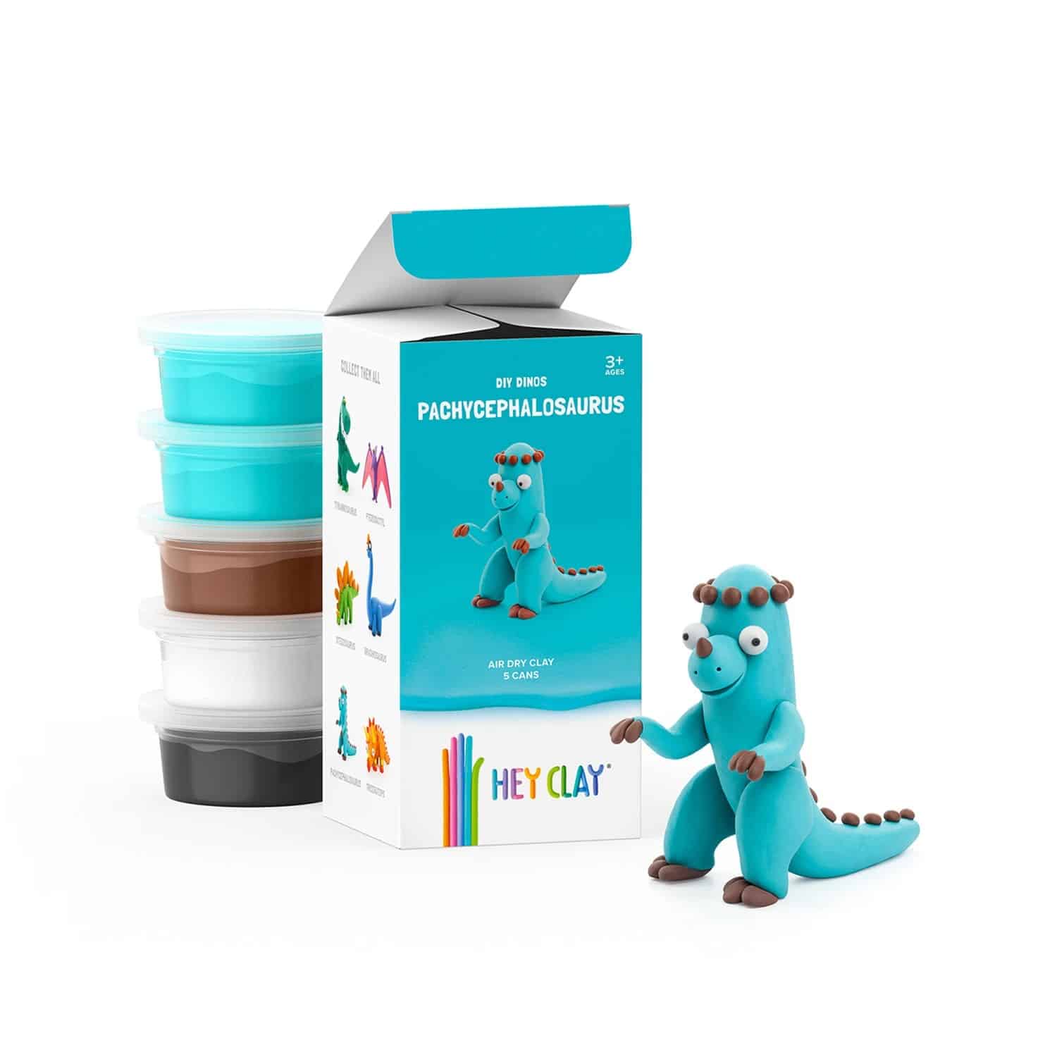 Hey Clay Claymates Pachycephalosaurus