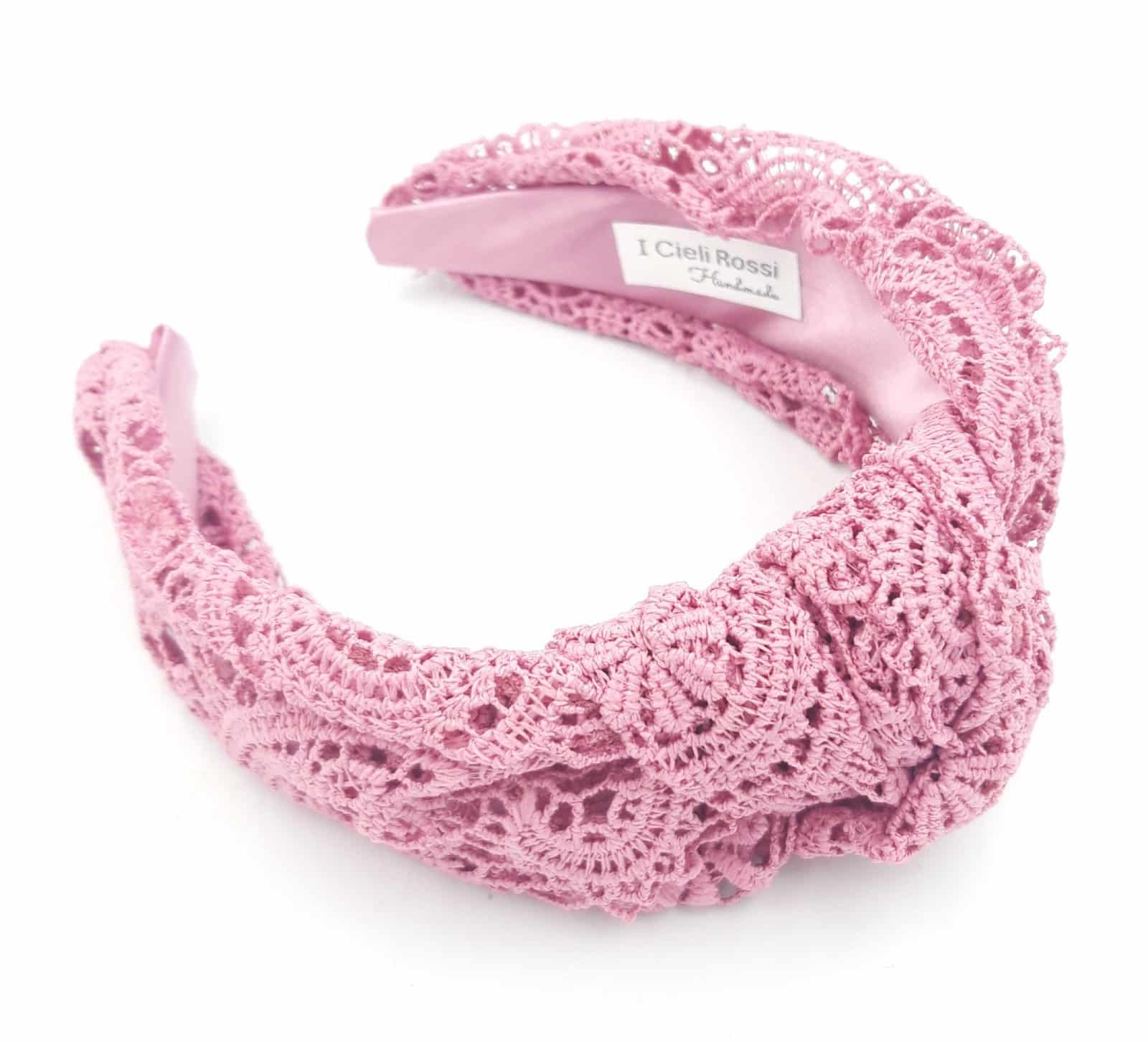 Στεκα Χειροποιητη Πλεκτη Με Κομπο Στην Κορυφη