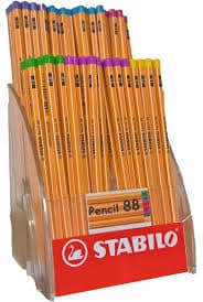 Stabilo Μολυβι Point 88 2Β Κιτρινο