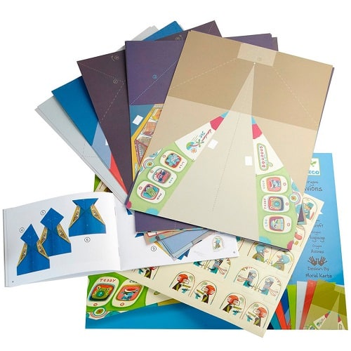 Djeco Origami Κατασκευη Αεροπλανα