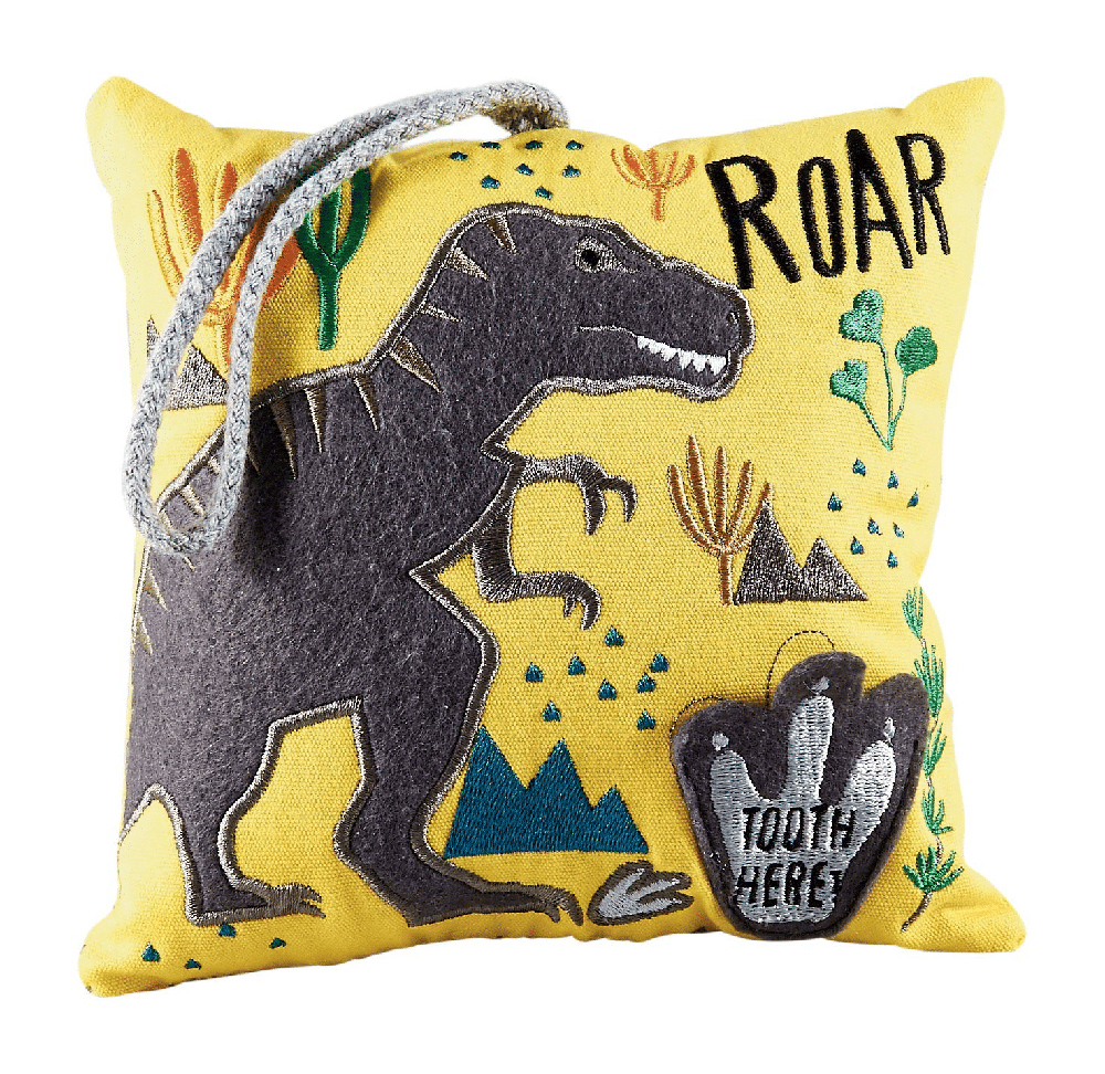 Floss &Amp; Rock Μαξιλαρι Για Την Νεραιδα Των Δοντιων Δεινοσαυρος