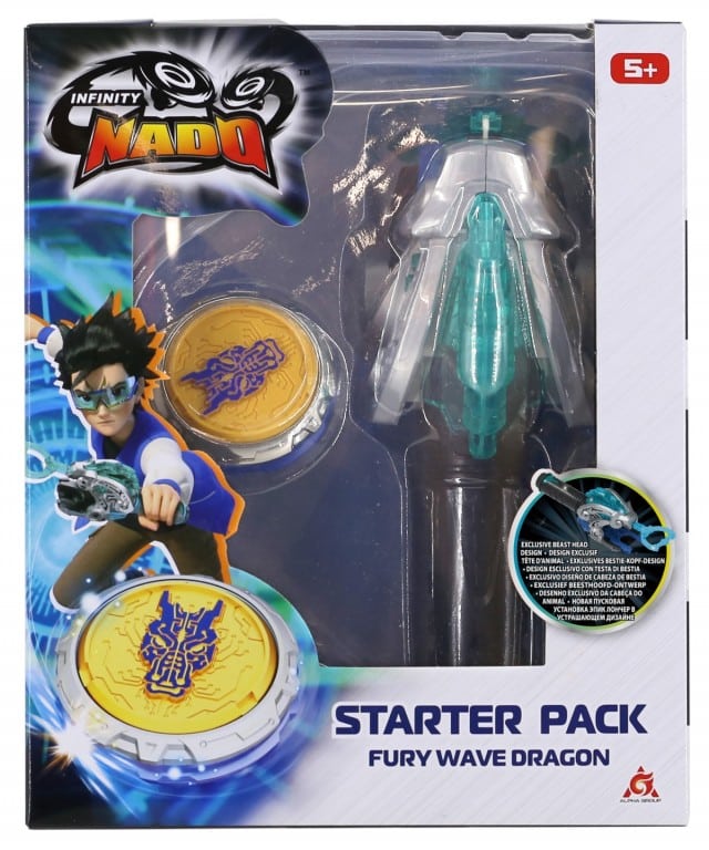 Just ToysInfinity Nado Series Vi Starter Pack Fury Wave Dragonpapell.gr