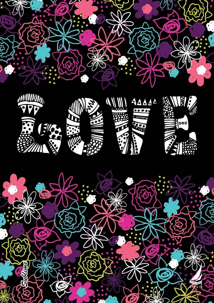 Αιγαίο Τετράδιο Σπιράλ ''Love''