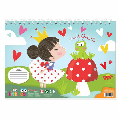 Μπλοκ Ζωγραφ The Littlies Κοριτσι 23X33 40Φυλ Αυτοκ-Στενσιλ- 2Σελ Χρ 2Σχ