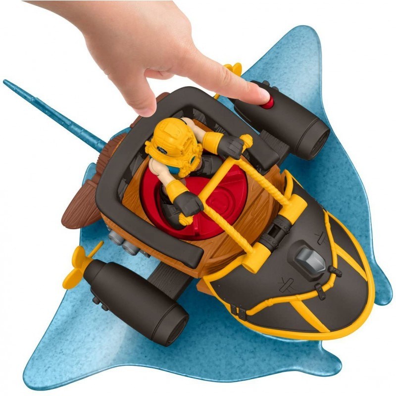 Imaginext Captain Nemo &Amp; Stingray